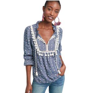 Anthropologie Maeve Sawyer Peasant Top XXSP
